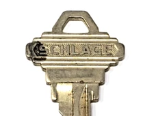 Schlage Key Marked 67877 C Brass House Key Vtg READ