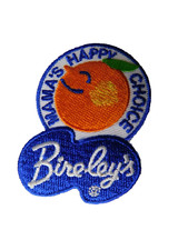 BIRELEYS ORANGE SODA POP MAMA'S CHOICE PATCH HAT VEST  BADGE CLASSIC ADVERTISING