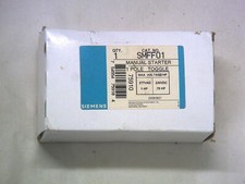 New old Stock SMFF01 Siemens Manual Starter SMFFO1 X106