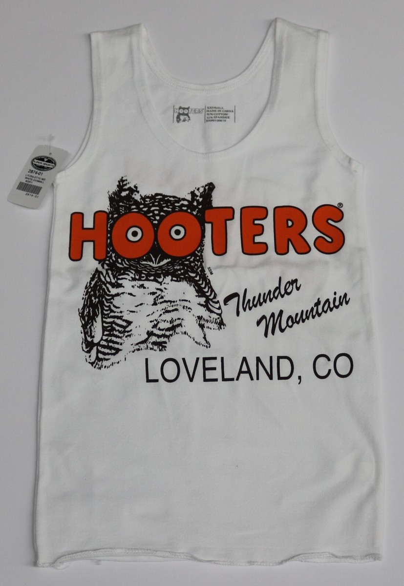 LOVELAND, CO THUNDER MOUNTAIN HOOTERS GIRLS XX SMALL UNIFORM TANK