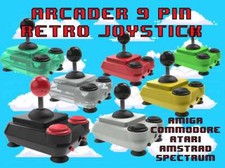 ArcadeR 9-pin Joystick compatible with Sinclair, Atari, Commodore, Sega etc
