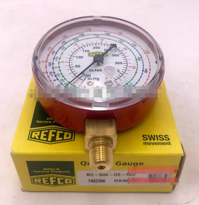 1pcs NEW REFCO high and low pressure meter M2-500-DS-R22