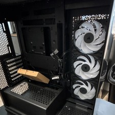 Corsair ATX Mid Tower Black Tempered Glass Steel Case, USB-C Front Ports