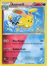 Azumarill Uncommon XY - Steam Siege 77/114 LP on eBay