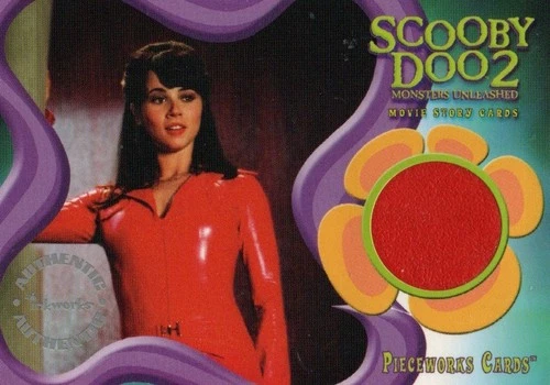 Scooby Doo 2 Monsters Unleashed: PW-12 Velma's Jumpsuit Costume Pieceworks Card