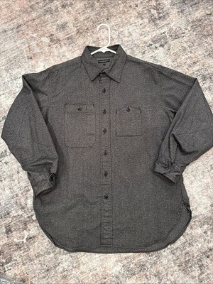 Engineered Garments Heavy Weight Work Shirt Black size Small EUC