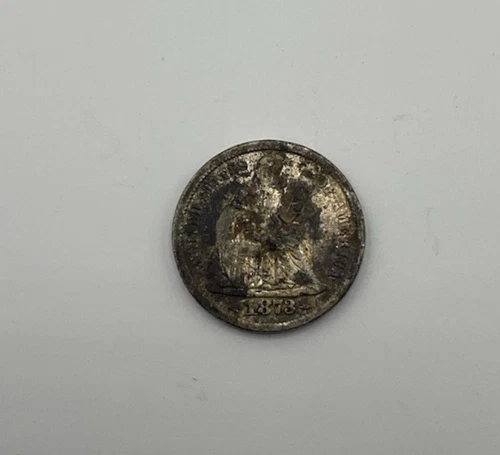 1873 SEATED LIBERTY DIME