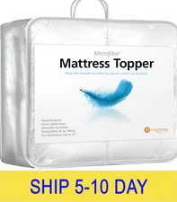 HOSPITOLOGY PRODUCTS Hypoallergenic Mattress Cover- Overstuffed - Deep Pocket -