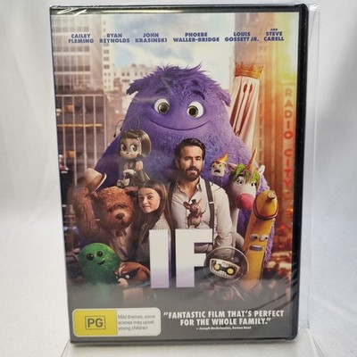 IF : Imaginary Friends DVD, 2024 |  Brand New Sealed Region 4 PAL Ryan Reynolds 
