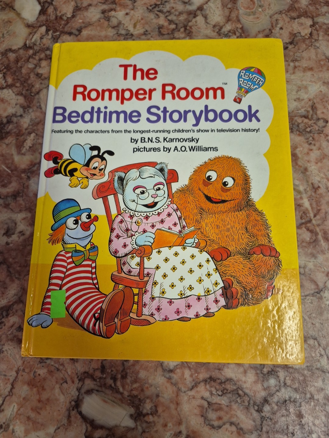 Romper Room Bedtime Storybook, Karnovsky, Williams, 1984, 1st Edition-image