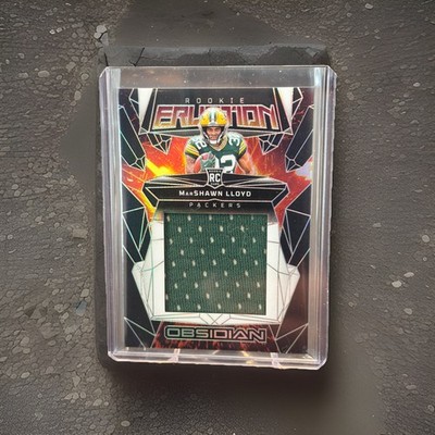 2024 Panini Obsidian - Rookie Eruption Materials Marshawn Lloyd #ERM-MLD MEM, RC