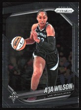 A'ja Wilson 2025 Panini Prizm WNBA #76 Las Vegas Aces