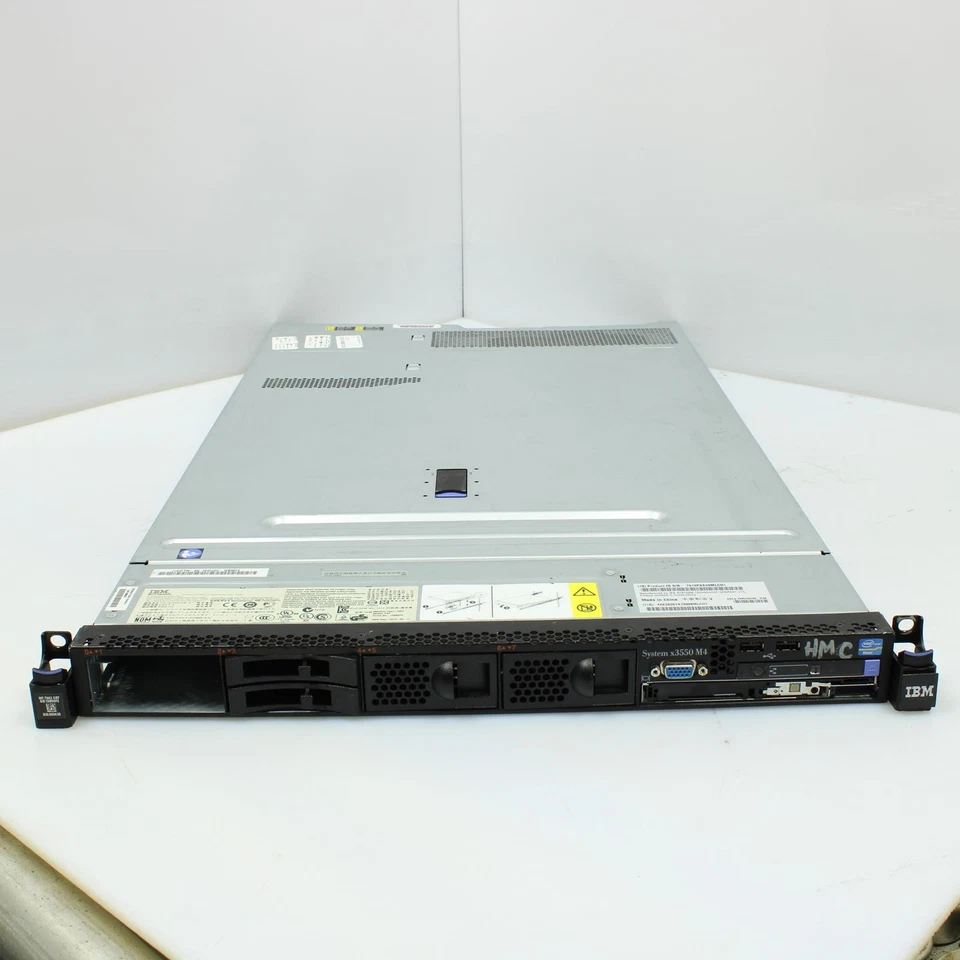 IBM X3550 M4 1x Intel Xeon E5-2640 0 @ 2.50GHz 48GB RAM No Drives/OS Server - Image 3 of 4