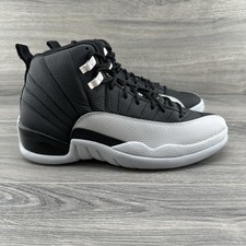 Preços baixos em Jordan 12 Retro Black Wolf Grey | eBay