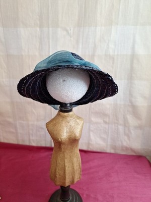 Vintage Doll Hat For French Antique Fashion Doll or German Bisque Doll