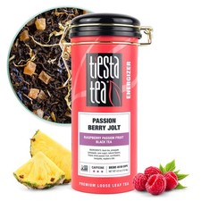 - Passion Berry Jolt, Loose Leaf, Raspberry Passion Fruit Black Tea, Premium ...