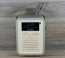 VQ Retro Mini DAB DAB+ FM Portable Digital Radio Bluetooth Speaker AUX Bedside
