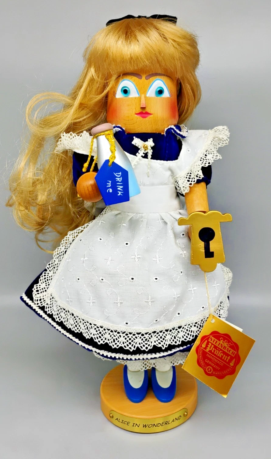 SIGNED - Steinbach Alice in Wonderland Limited Edition German Nutcracker - S1846