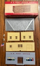 Vintage 1950 s US Post Office Kit PO-1 Plasticville USA Town Train Setting