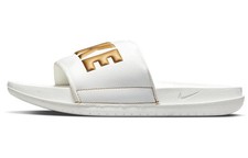 Nike Offcourt Slide 'Summit White Metallic Gold' Women's - BQ4632-105 MT