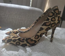 Sam Edelman leopard Print Size 9 Stilletto Heels See Photos And Description