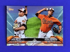 2018 Topps David Hess & Pedro Araujo  Father’s Day Rookie Combos #US29; #d /50