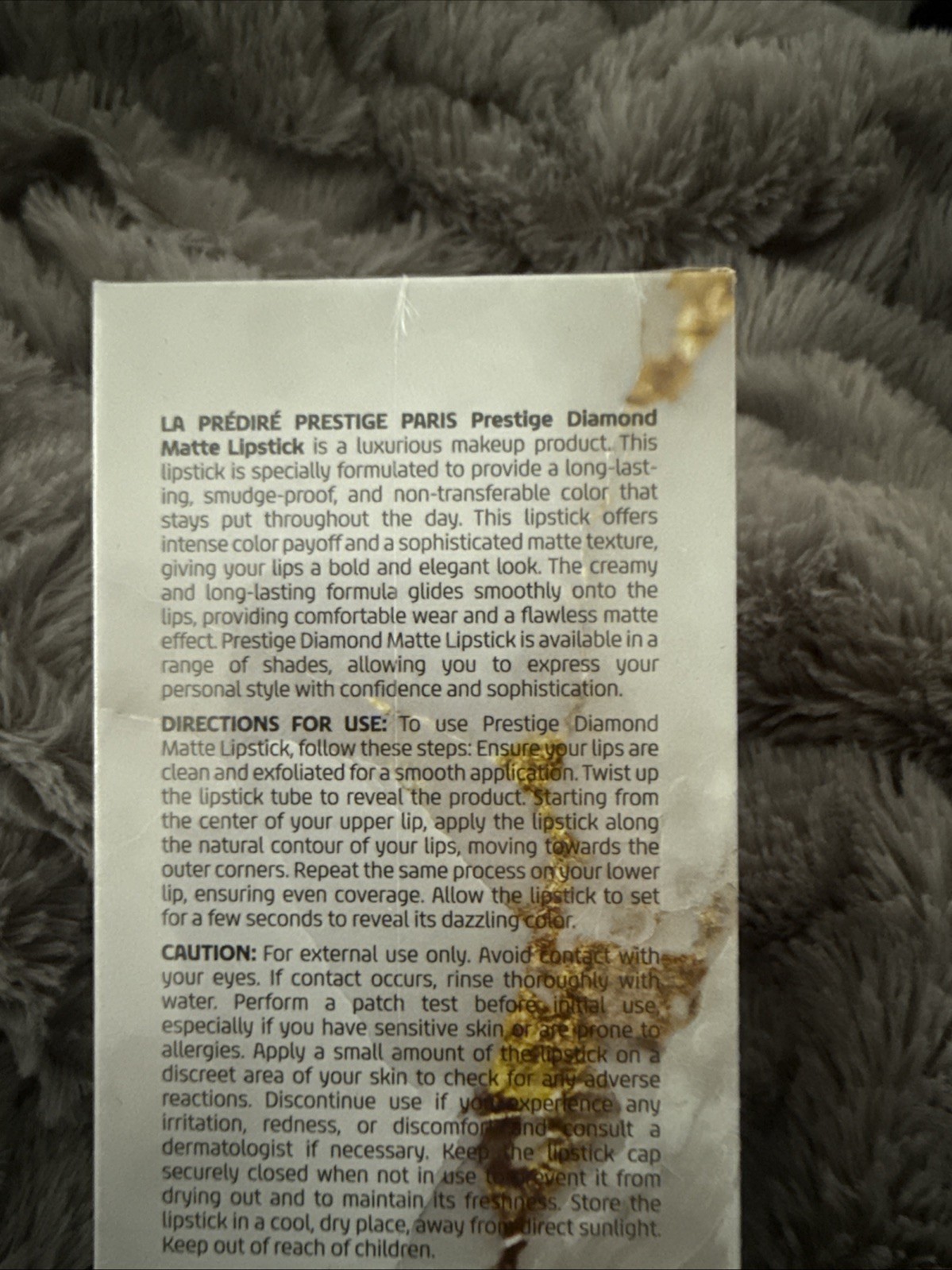 La Predire Prestige Paris Prestige Smiling Hibiscus Diamond Light Red Matte