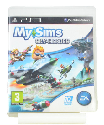 MySims Skyheroes (Sony PlayStation 3 PS3) in OVP geprüft Cover auf Französisch
