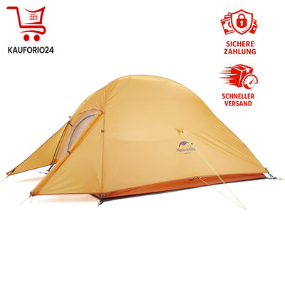 Campingzelt Cloud Up 2 Ultraleicht Wasserdicht 2 Personen 3-4 Saison Rucksack