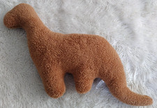 Dinosaur Chicken Nugget Shaped Plush Pillow - Brontosaurus Dinosaur