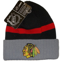 Chicago Blackhawks Toews 19 Cuffed NHL Knit Hat - Osfa