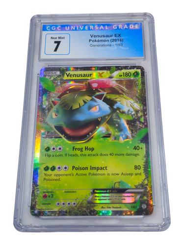 Venusaur-EX graded CGC 7 for sale on eBay