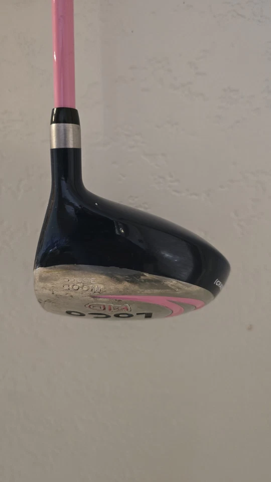 Dunlop Loco Kid Crazy Kid Driver 1 Madera 360cc Derecha 38" Rosa Grafito Jóvenes Niñas Foto 4 de 4