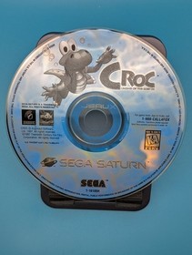 Croc: Legend of the Gobbos (Sega Saturn 1998) Complete W/ Manual CIB