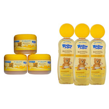 Ricitos De Oro Chamomile 3-Pack Hair Gel 4.05 Oz Jars And Baby Shampoo 3 Pack