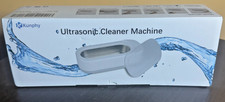 Kunphy Ultrasonic Cleaner Machine Jewelry Glasses Watch Dental White New