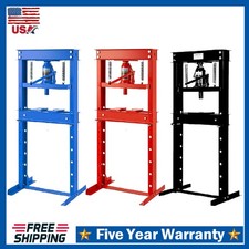 20 Ton Hydraulic Press Wpress Plates H-frame Heavy Duty Garage Floor Shop Press