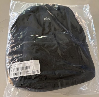 BNWT Alo Yoga Stow Backpack Black With Detachable pouch $178