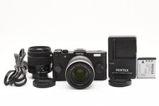 PENTAX Q-S1 Digital Camera Black  ST 21347  02 06 Lenses Set From JAPAN 2766