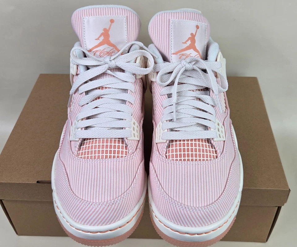 Air Jordan 4 Golf NRG Seersucker Masculino Tamanho 8 CZ2439-101 Novo Feminino 9.5 - Imagem 4 de 4