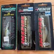 Bass fishing INSPIRE lure set