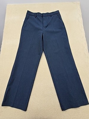 Reiko Women's Size 30 Navy Straight Leg Chino Pants Sand