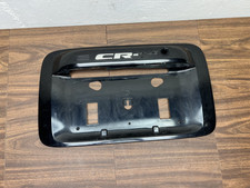 1997-2001 Honda Crv Cr-v Rear License Plate Garnish - Repaired - Black