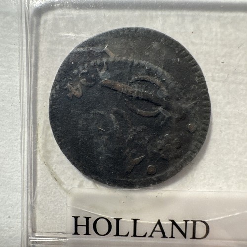 4 Coin VOC Copper Duit Dutch East Indies Co. Album with COA COBM-6243 - Picture 5 of 14