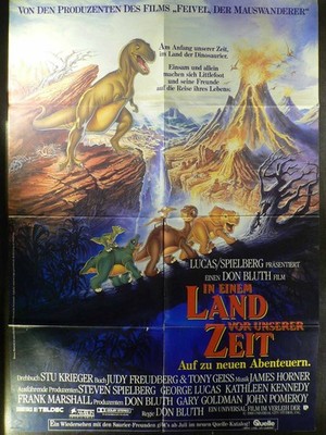 In einem Land vor unserer Zeit - Don Bluth - Filmposter A1 84x60cm gefaltet
