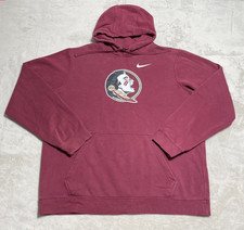 Nike Florida State Seminoles Hoodie Mens XL Long Sleeve Pullover Sweatshirt NCAA
