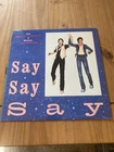 PAUL McCARTNEY / MICHAEL JACKSON – SAY SAY SAY (1983 UK 12" VINYL SINGLE)