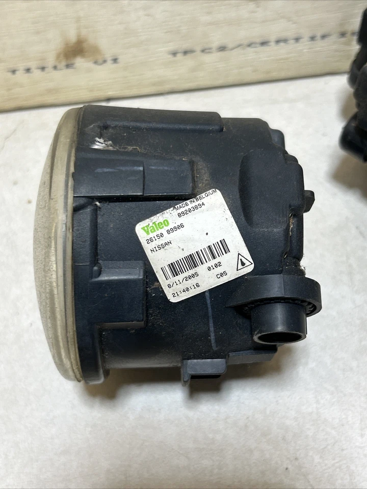 CONJUNTO FARO ANTINIEBLA DELANTERO IZQUIERDO O DERECHO INFINITI FX45 EX35 G37 OE Foto 4 de 4