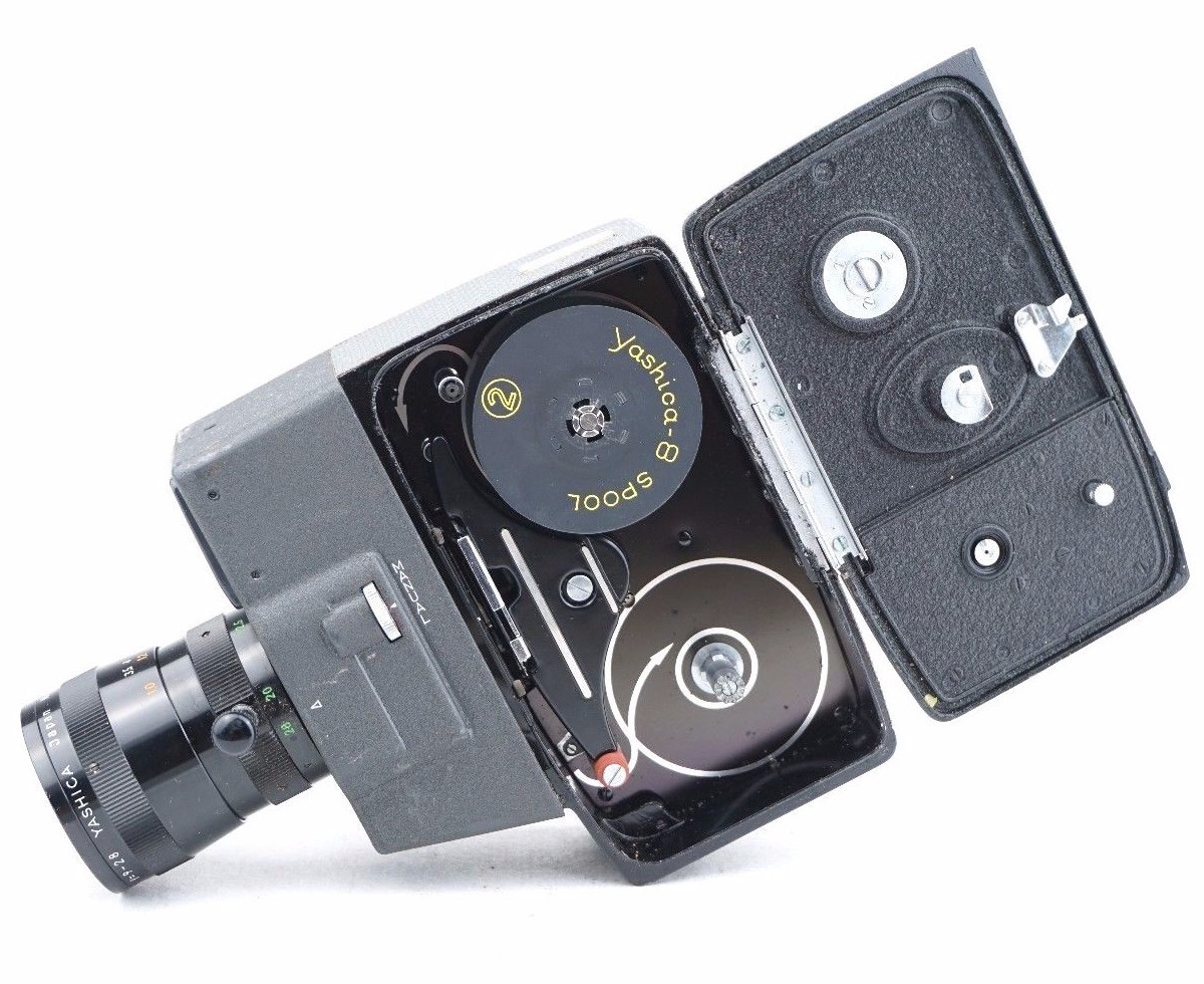 Yashica U-matic Cine Camera with Yashica-8 Reflex Zoom f/1.8 Lens
