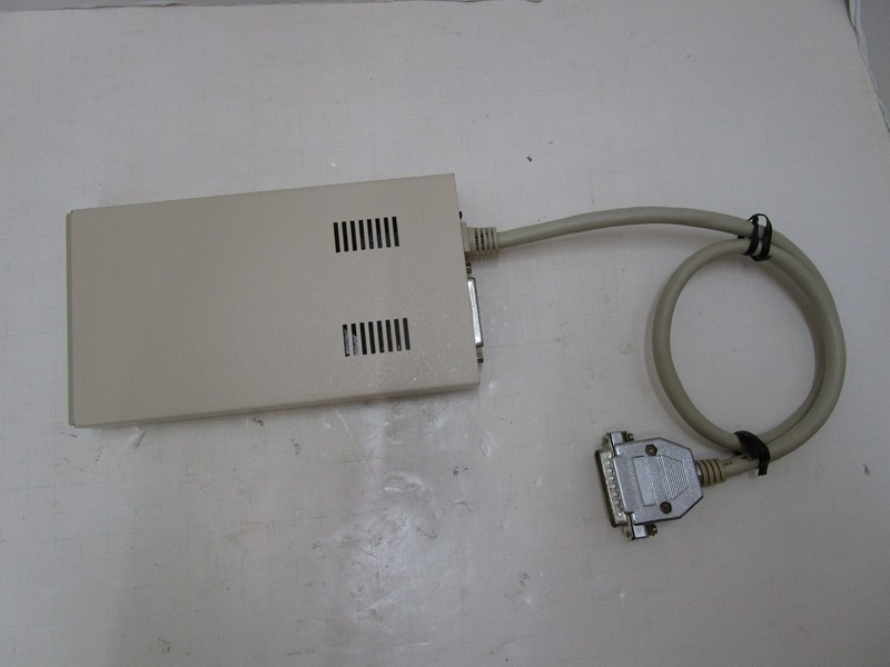 ROCTEC RF332C SLIM EXTERNAL FLOPPY DRIVE 3.5" FOR COMMODORE AMIGA TESTD/WRKNG L1